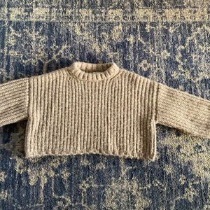 First Rite Crop Crew Alpa Cotton Undyed Earth